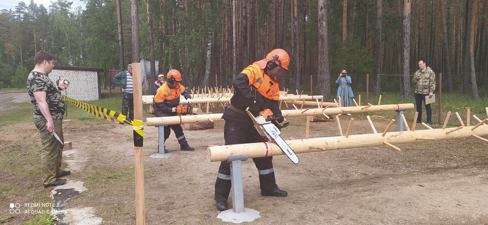 Соревнования вальщиков  леса"Лесоруб- 2021"