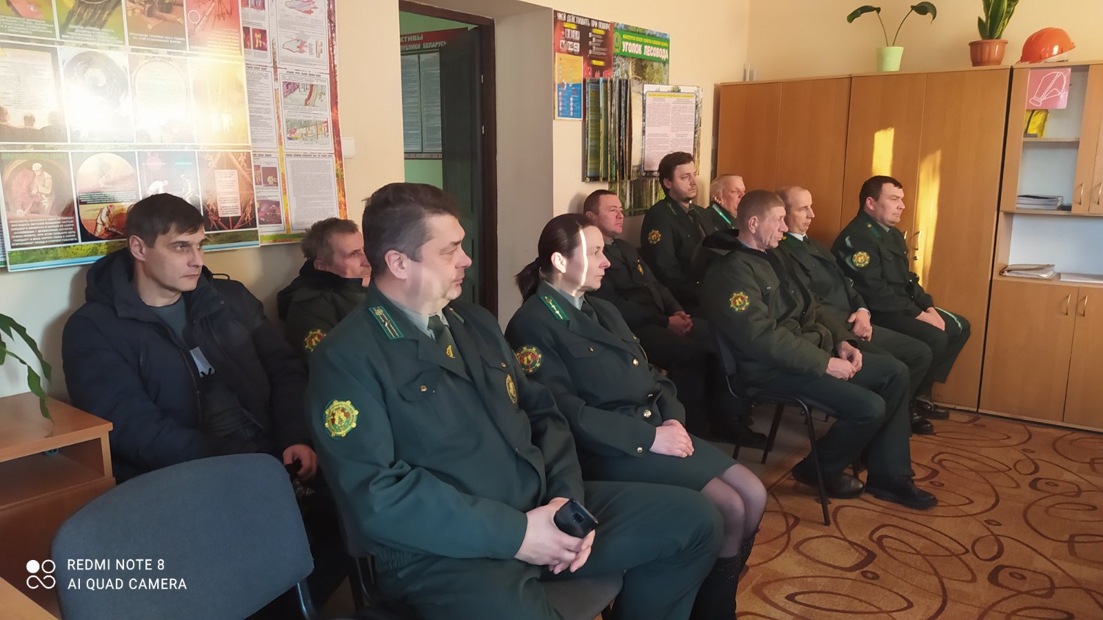 Обсуждение изменений в Конституцию Республики Беларусь в подразделениях Пружанского лесхоза