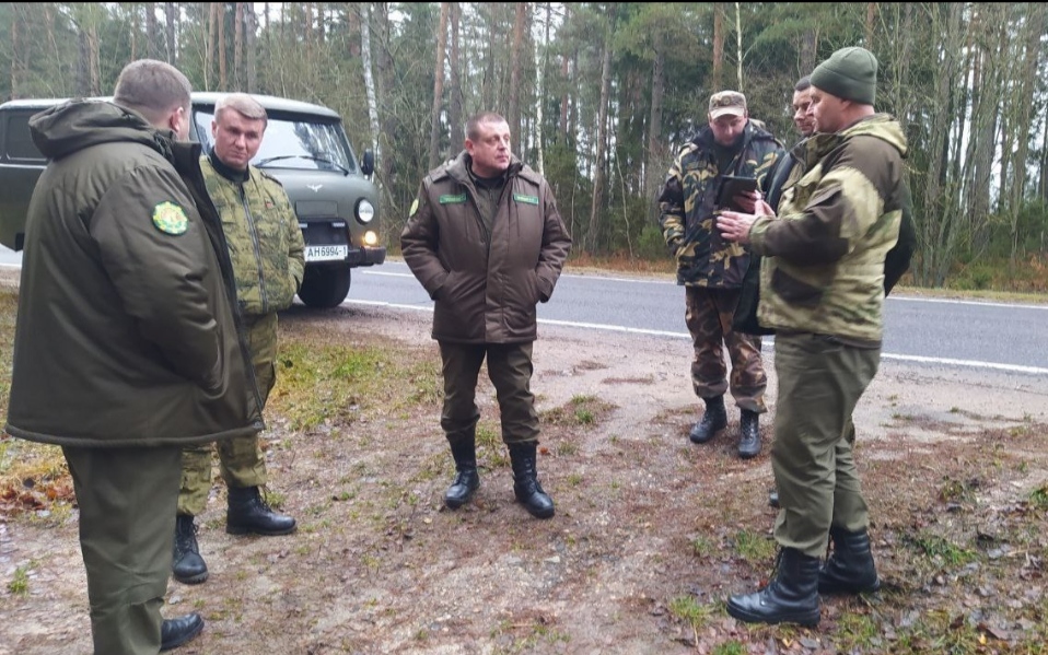 С рабочим визитом в Пружанский лесхоз