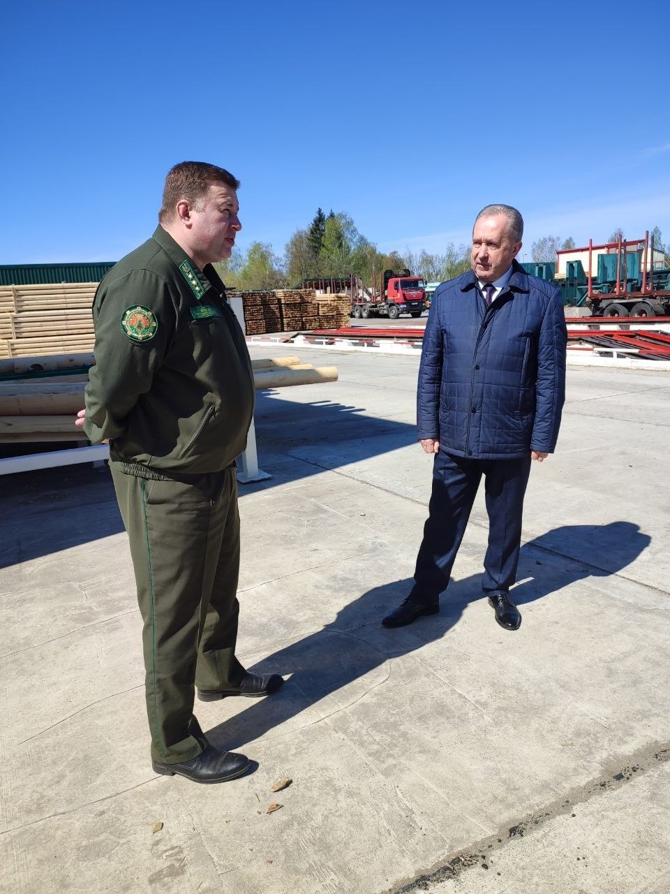 Депутат оценил перспективы деревообработки  в Пружанском лесхозе