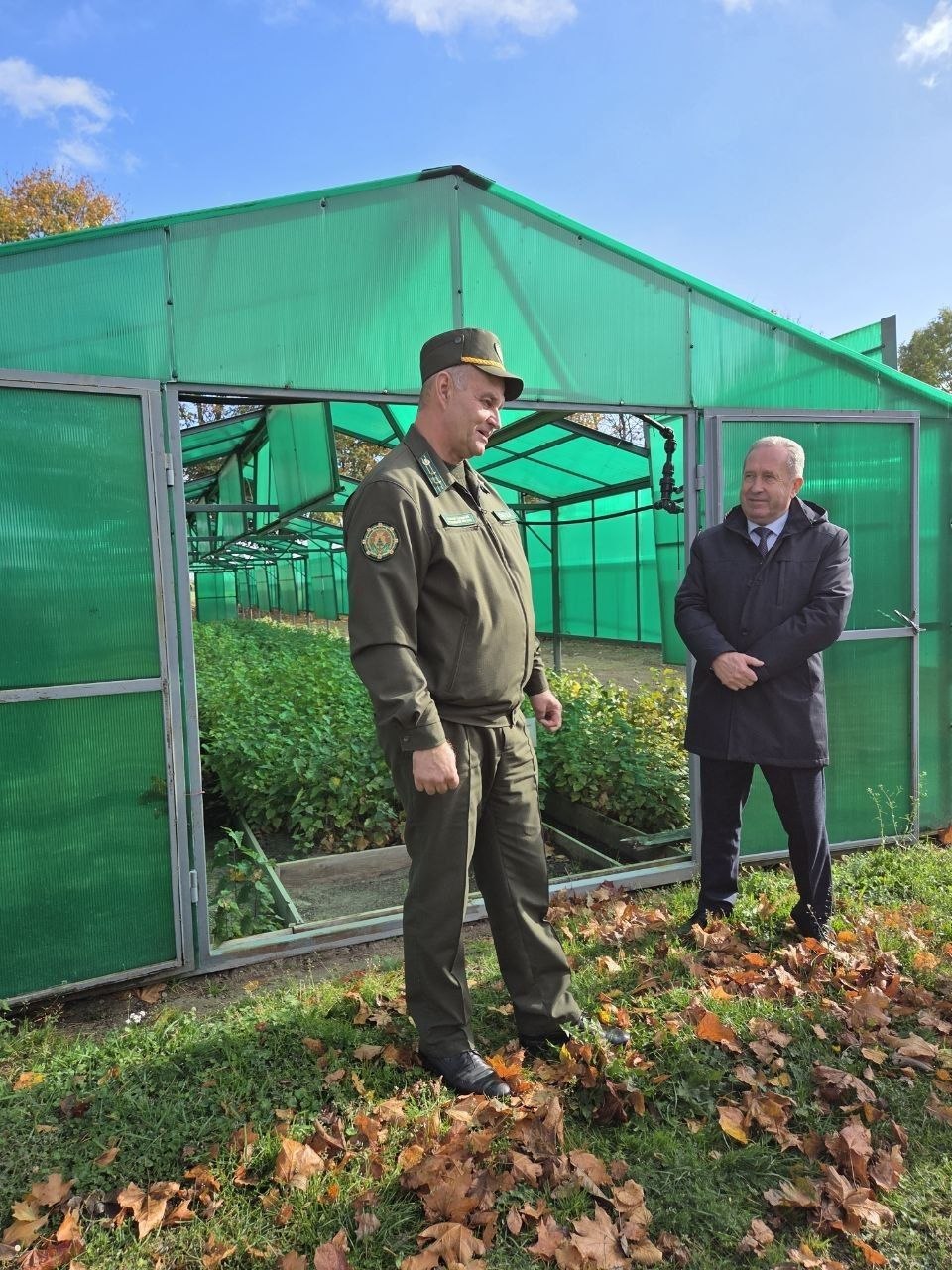 Посещение Пружанского лесхоза